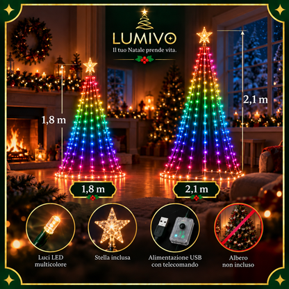 Luci Smart per Albero di Natale – controllabili dall'app