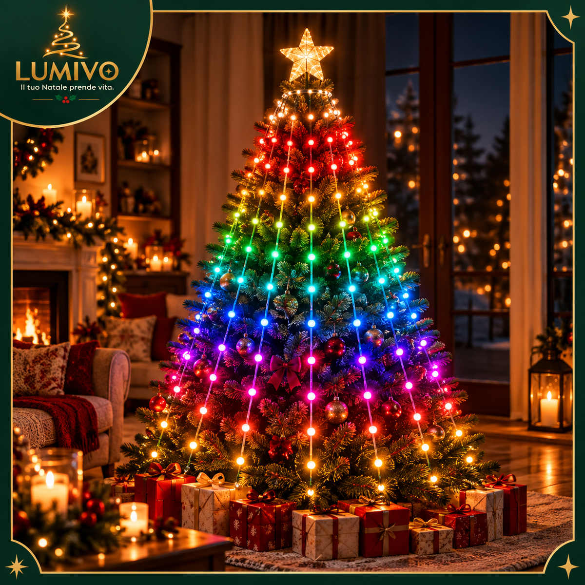 Luci Smart per Albero di Natale – controllabili dall'app
