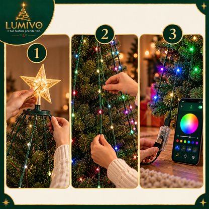 Luci Smart per Albero di Natale – controllabili dall'app